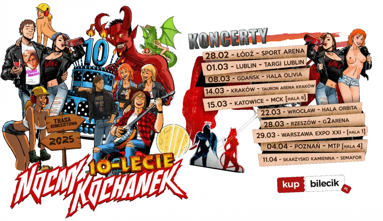 Zdjęcie Ile trwa koncert nocny kochanek? Odkryj, co musisz wiedzieć!